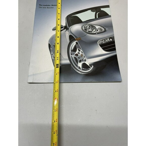 Porsche The New Boxster Dealer Sales Brochure Booklet - Picture 10 of 11